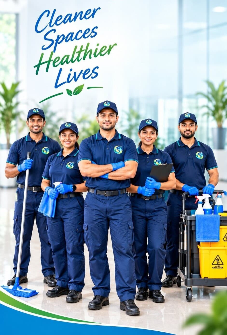 Green Touch professional at work