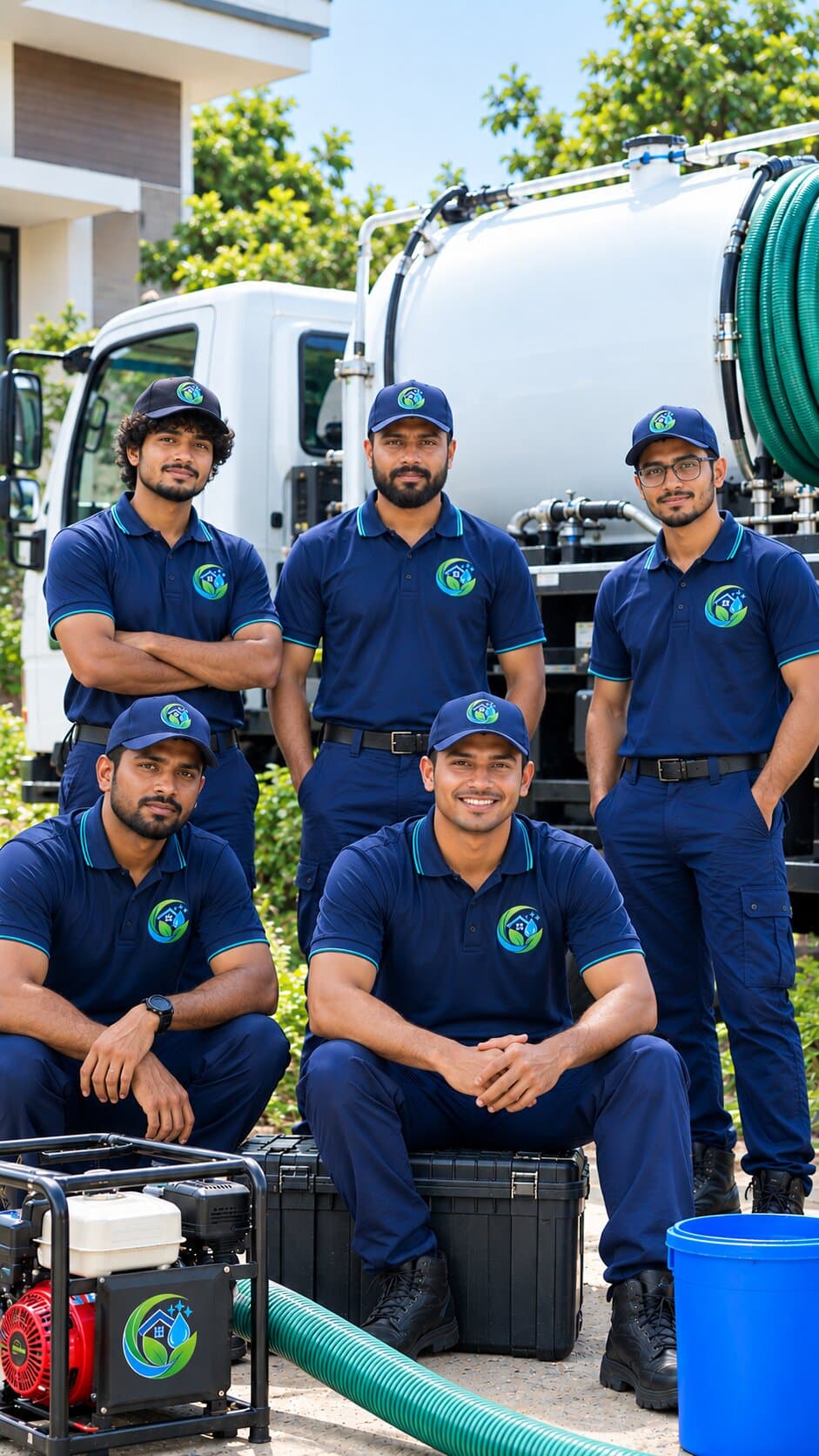 Green Touch vendor ready for a job
